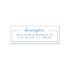Minimalist Script & Serif Family Return Address
