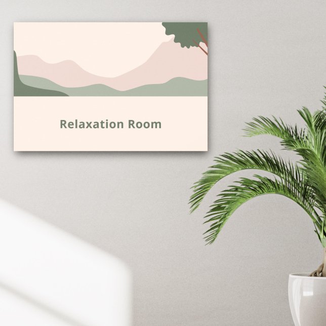 Minimalist Serene Landscape Poster (Minimalist Serene Landscape Poster)