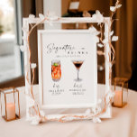 Minimalist Signature Drinks Wedding Sign Bar Sign<br><div class="desc">CHOOSE FROM OVER 40 DRINKS: aperol spritz, beer in a glass, bottled beer, bellini, clover club, champagne, cosmopolitan, dark n stormy, strawberry daiquiri, french 75, gin and tonic, long island iced tea, mai tai, manhattan, spicy margarita, classic margarita (2 options), chocolate martini, dry martini, espresso martini, lemon drop, dirty martini,...</div>