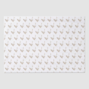 Minimalist Silly Goose Kid's Birthday Tissue Paper