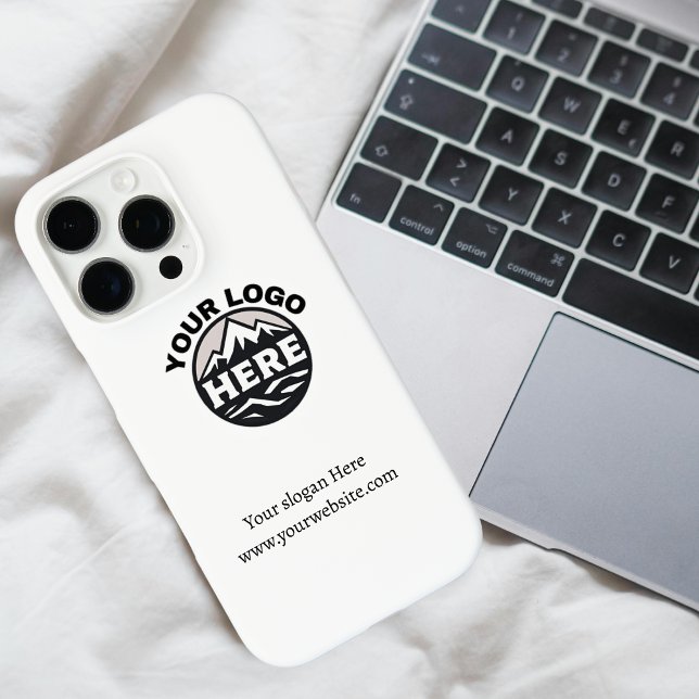 Minimalist Simple business Logo Phone Case  (Creator Uploaded)