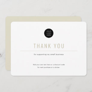 Minimalist-Simple-Business Thank You Card