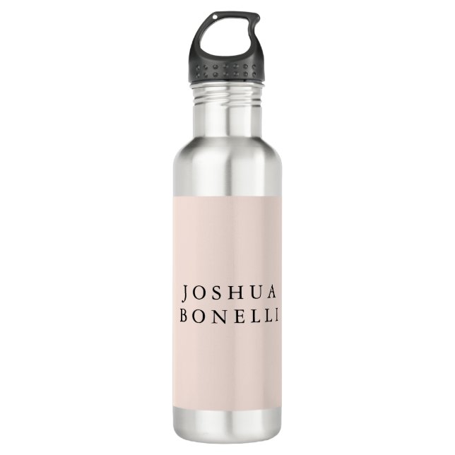 Minimalist Simple Professional Remarkable 710 Ml Water Bottle (Front)