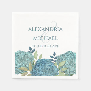 Minimalist Simple Wedding Calligraphy Template Nap Napkin