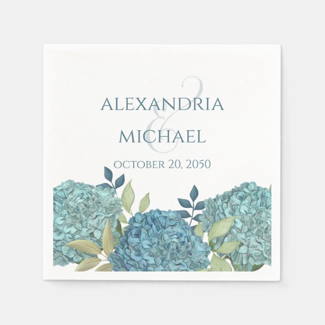 Minimalist Simple Wedding Calligraphy Template Nap Napkin (Front)