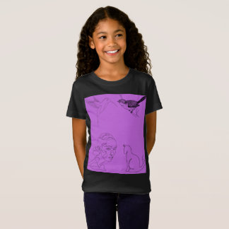 Minimalist Single Line Face Drawing Modern Aesthet T-Shirt