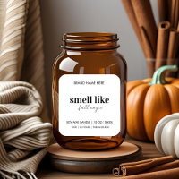 Minimalist Smell Like Fall Magic Candle 