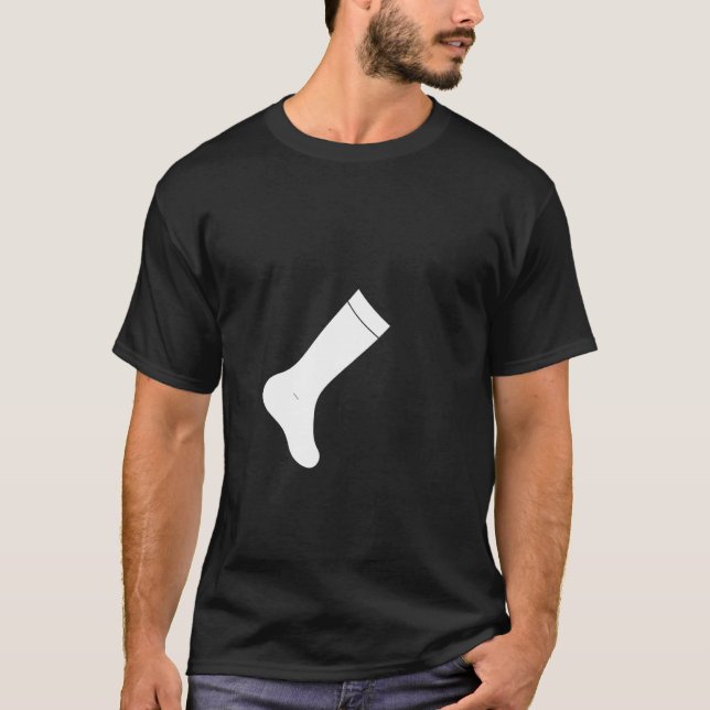 Minimalist Sock  1 T-Shirt (Front)