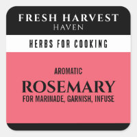 Minimalist Soft Red Herb