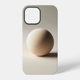 Minimalist Soft Texture Sphere - Modern Aesthetic iPhone 12 Case
