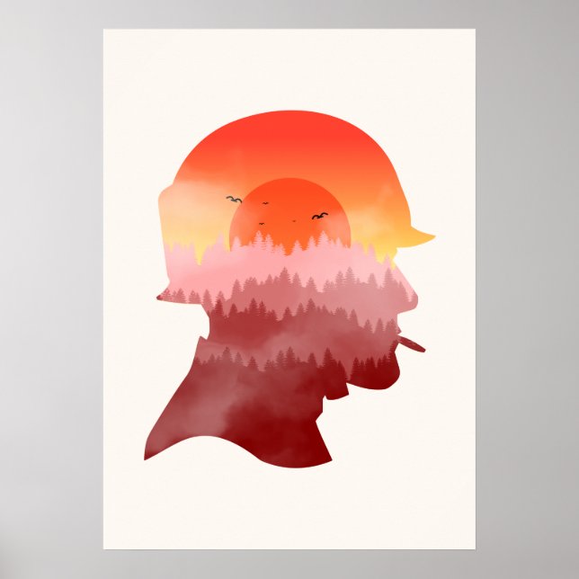 Minimalist Soldier Poster (Front)