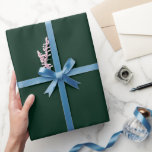 Minimalist Solid Plain Pine Green Wrapping Paper<br><div class="desc">Introducing our Minimalist Solid Plain Pine Green Wrapping Paper, the perfect choice for adding a touch of elegance to your gift wrapping. This wrapping paper features a rich pine green colour in a simple, minimalist design, making it versatile for any occasion. Ideal for birthdays, holidays, weddings, or any special event,...</div>