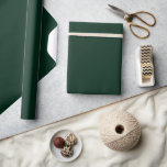 Minimalist Solid Plain Pine Green Wrapping Paper<br><div class="desc">Introducing our Minimalist Solid Plain Pine Green Wrapping Paper, the perfect choice for adding a touch of elegance to your gift wrapping. This wrapping paper features a rich pine green colour in a simple, minimalist design, making it versatile for any occasion. Ideal for birthdays, holidays, weddings, or any special event,...</div>