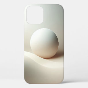 Minimalist Spherical Serenity Phone Case Creamy 