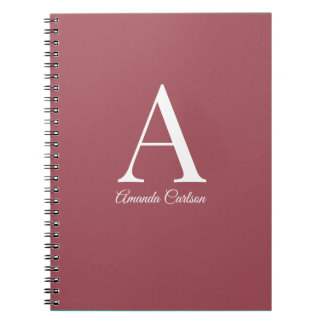 Minimalist Spiral Notebook
