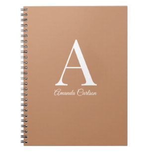 Minimalist Spiral Notebook