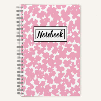 Minimalist Spiral Notebook & Journal for School or