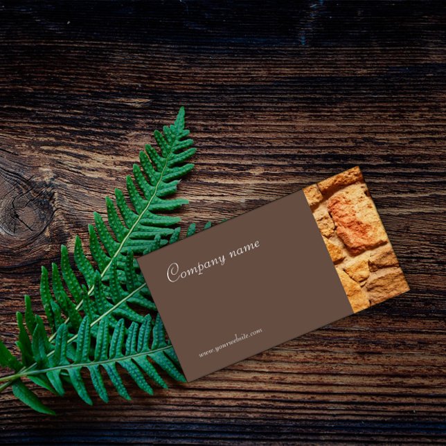 Minimalist stone photogtaphy Business Card (Creator Uploaded)