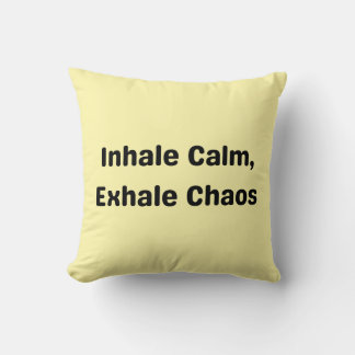 Minimalist Stress Relief Pillow – Inhale Calm