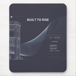 Minimalist Structure Desk Mat Mouse Pad