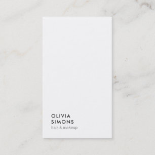 Minimalist style Business Cards