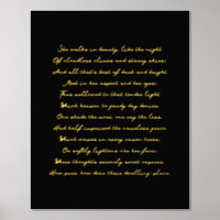 Minimalist Style Lyrics Print, Song Lyrics Art 