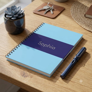 Minimalist style notebook