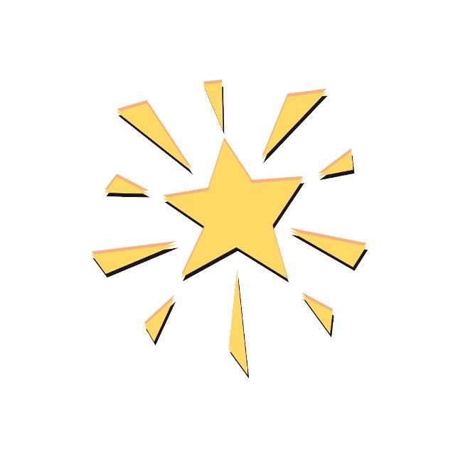 Minimalist Style Shining Star T-Shirt (Creator Uploaded)