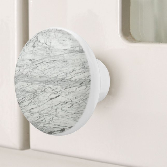minimalist stylish modern chic grey marble ceramic knob (minimalist stylish modern chic grey marble ceramic knob)