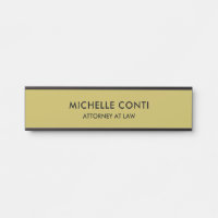 Minimalist Stylish Professional Vegas Gold Colour