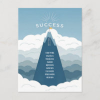 Minimalist Success Mountain Motivational