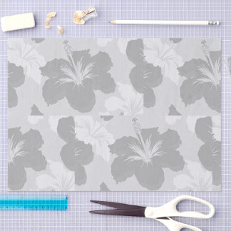 Minimalist Summer Hibiscus Tissue Paper