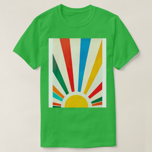 Minimalist Sun 1 T-Shirt (Design Front)