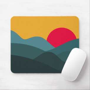 Minimalist Sun Mouse Pad