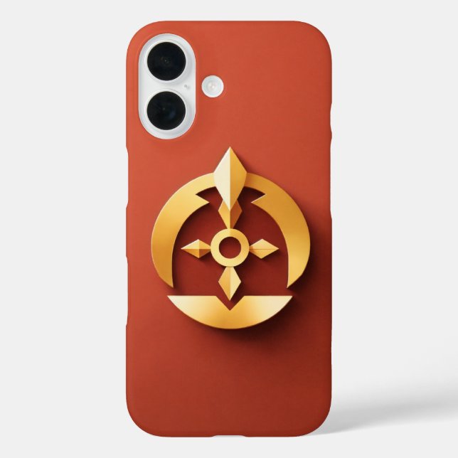 Minimalist Symbol iPhone Case - General Design (Back)