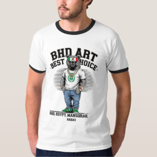 Minimalist T-Shirt Design BHD ART Bold Silhouette