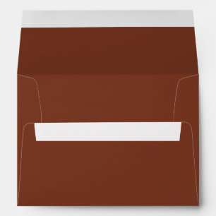 Minimalist Terracotta Envelope