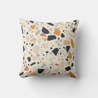 Minimalist Terrazzo Pattern Cushion
