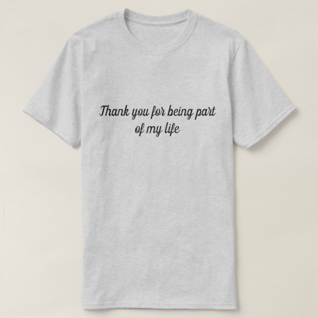 Minimalist Text T-Shirt | Funny Quote Shirt for Me (Design Front)