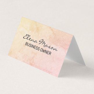 Minimalist Texture Business Card