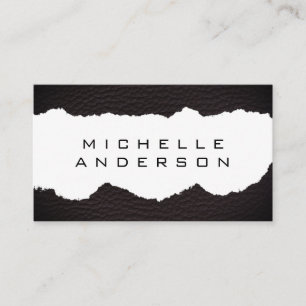 Minimalist Texture Business Card