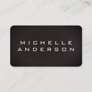 Minimalist Texture Business Card