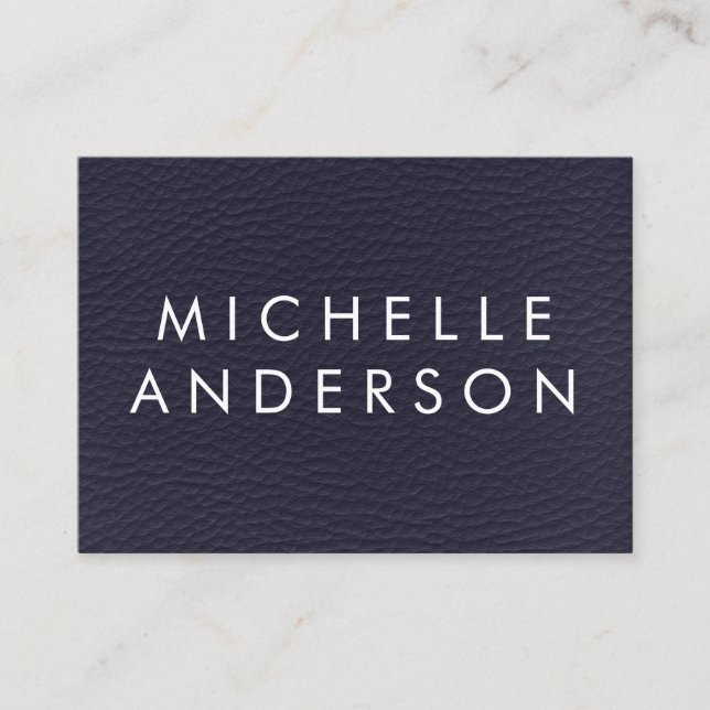 Minimalist Texture Business Card (Front)