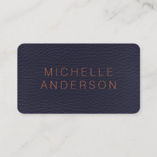 Minimalist Texture Print Business Card