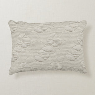 Minimalist Textured Organic – Cream & Off-White  Decorative Cushion