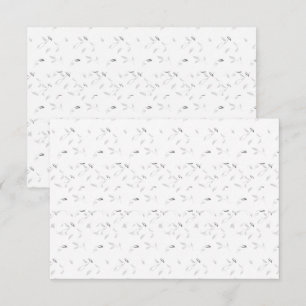 Minimalist Thank You Cards Elegant Wedding