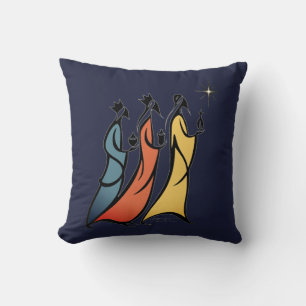 Minimalist Three Wise Men Cushion