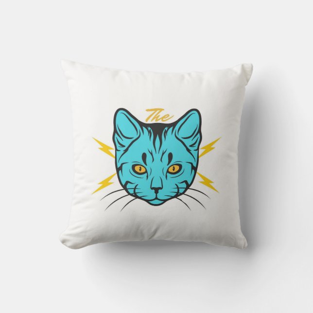 Minimalist Throw Pillow | Modern Aesthetic Cushion (Front)