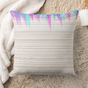 Minimalist Throw Pillow One Owl Artist