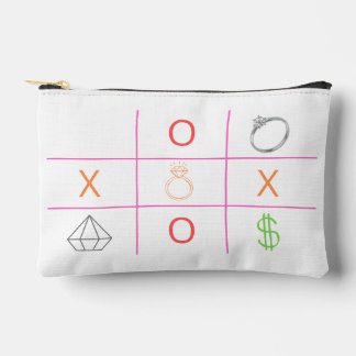 Minimalist Tic Tac Toe Pouch